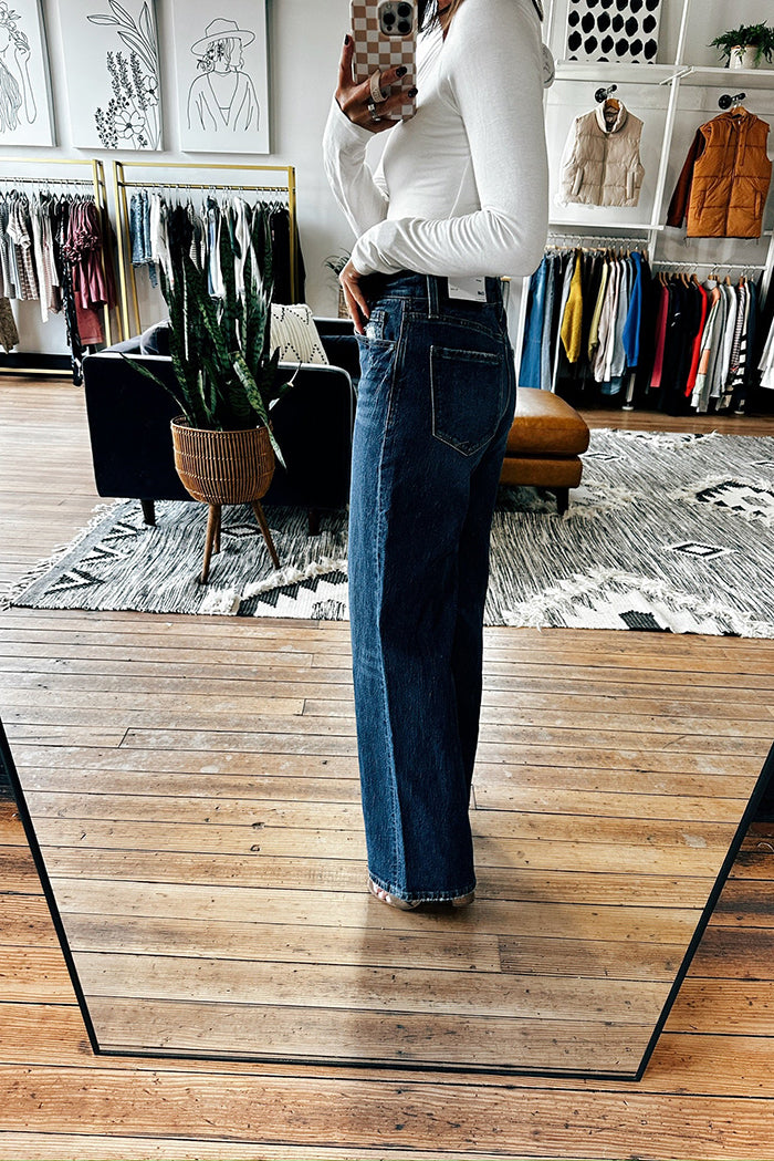 Casual  Wide Leg Jeans
