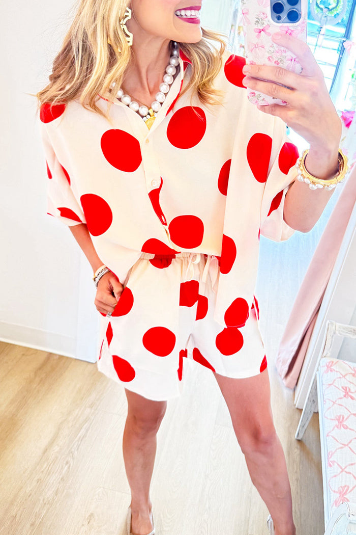 Polka Dot Short Set