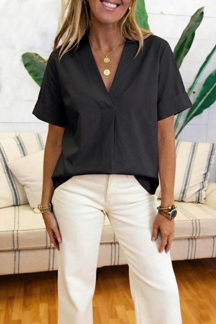Casual Short Sleeve Top