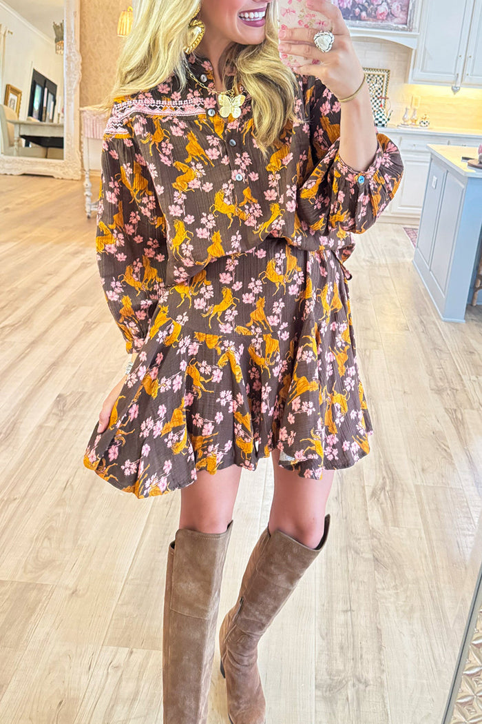 Horsing Around Skirt Set