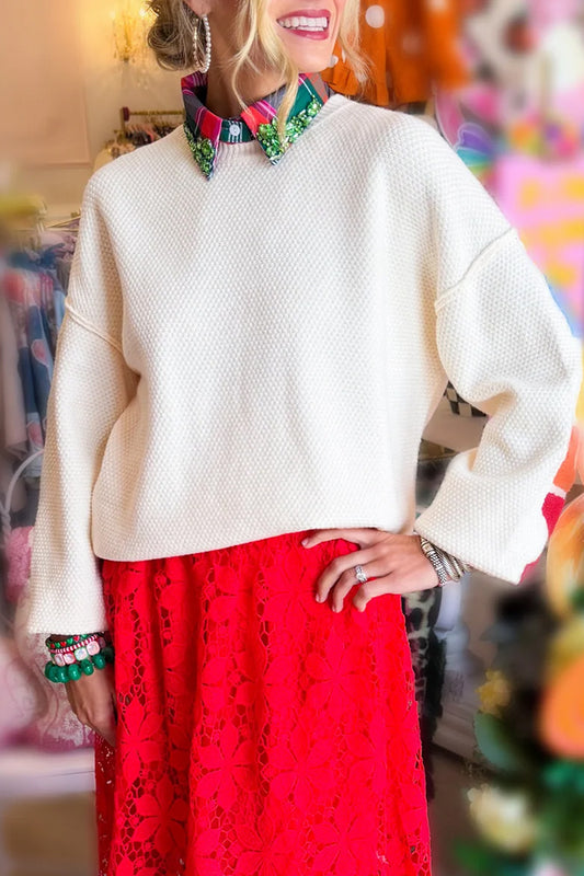 Merry Christmas Knit Sweater